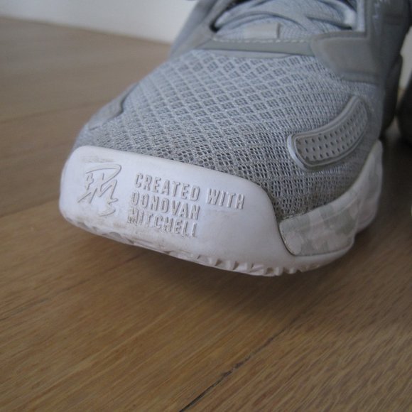 Adidas Donovan Mitchell D.O.N. Issue #3 Men's Basketball Shoes Team Mid Grey 10 - Picture 14 of 15